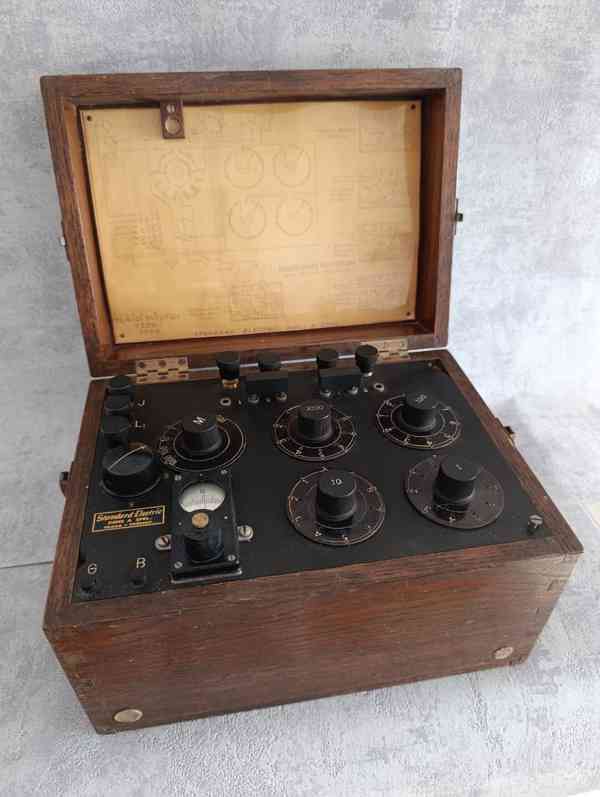 Měřící Můstek Vzoru 1808 》Standard Electric Doms a Spol Prah - foto 17