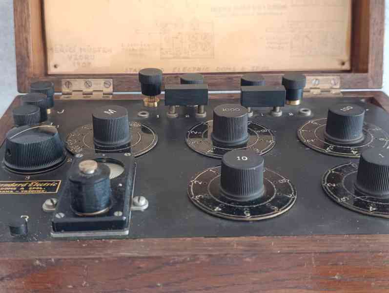 Měřící Můstek Vzoru 1808 》Standard Electric Doms a Spol Prah - foto 9