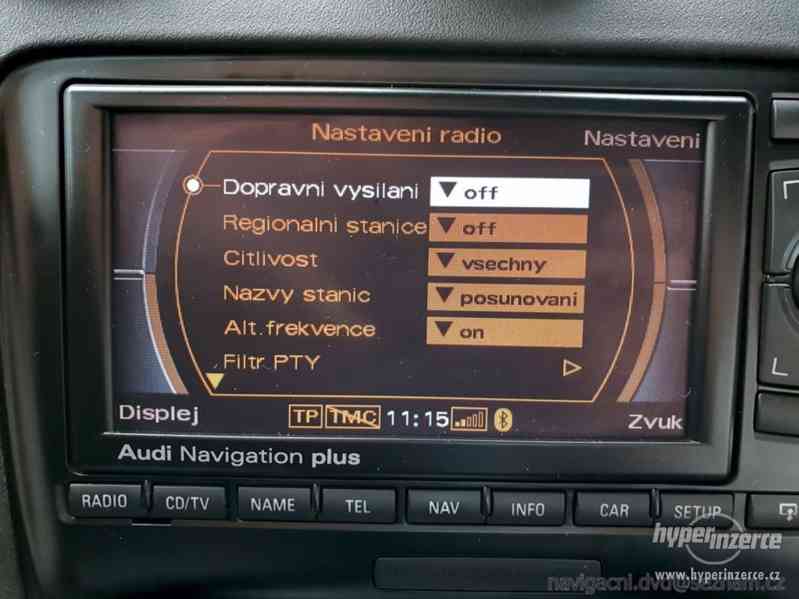 Čeština Audi Navigation plus (RNS-E) - foto 2
