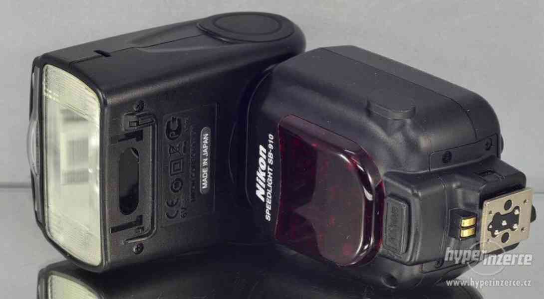 Blesk: Nikon SPEEDLIGHT SB 910 *ZOOM17-200mm*Master/Slave* - foto 3