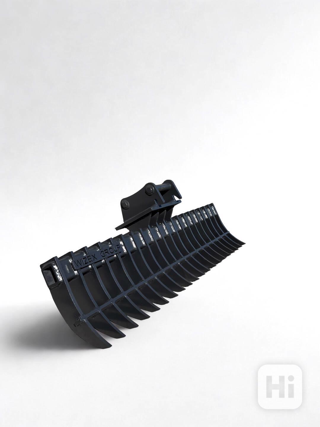 Hrábě pro bagr 120cm 2,6-3,5t - foto 1