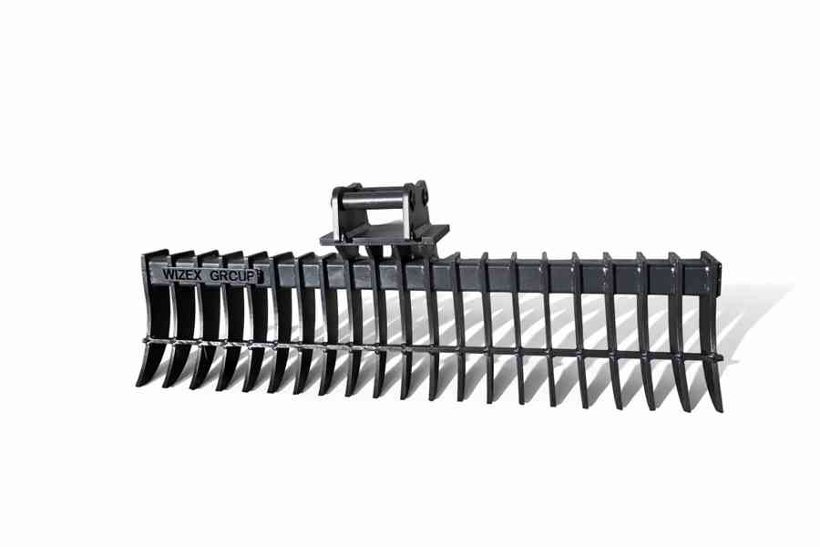 Hrábě pro bagr 120cm 2,6-3,5t - foto 2