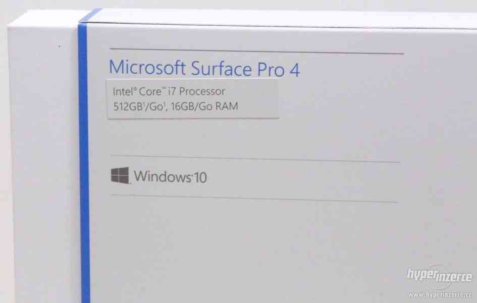 Microsoft Surface Pro 4 Core i7 512 GB SSD 16 GB RAM nového - foto 7