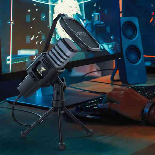 🎤 USB mikrofon TONOR TC30 – jako nový, pouze rozbalený 100% - foto 10
