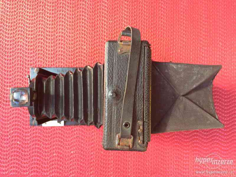 Historický fotoaparát Leonar - Werke 9x12 cm - foto 4