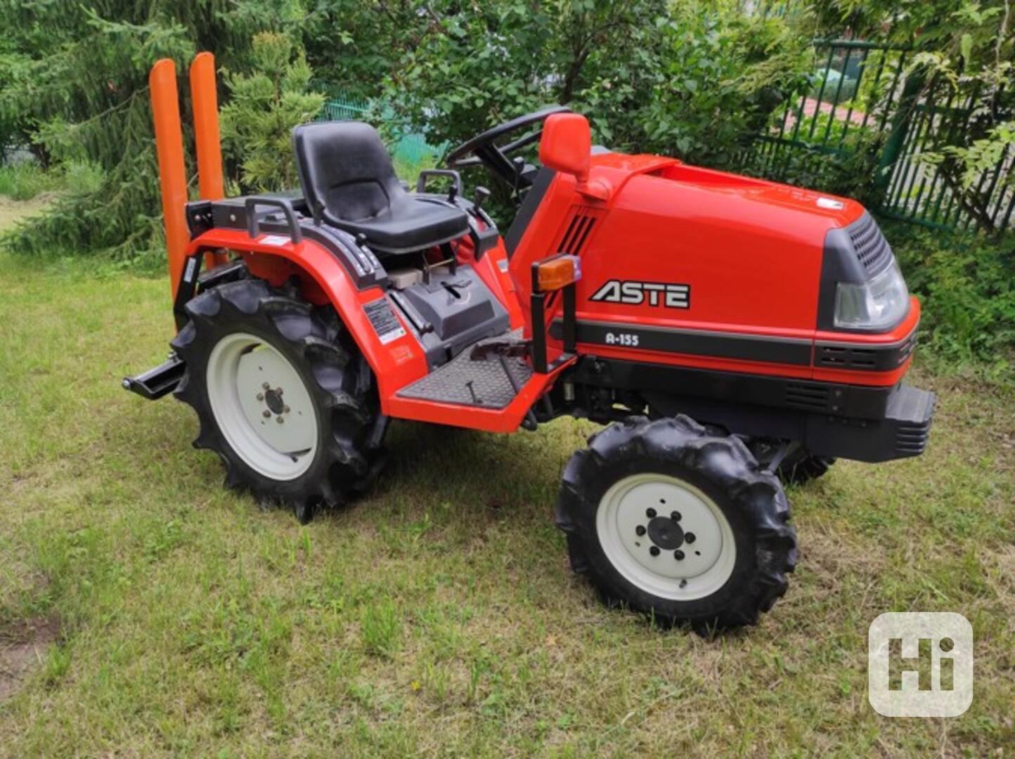 malotraktor Kubota Aste A-155, pouze  206 MTH  - foto 1