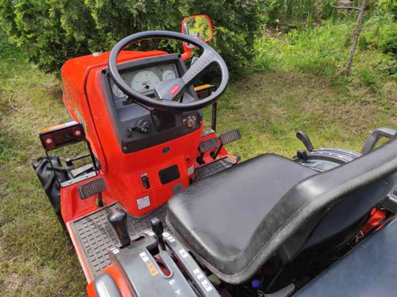 malotraktor Kubota Aste A-155, pouze  206 MTH  - foto 6