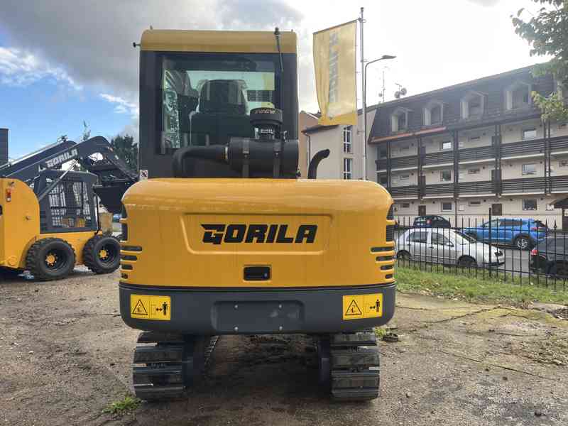 Pásový minibagr GORILA G50 I PRO CAB 5T Yanmar AKCE - foto 6