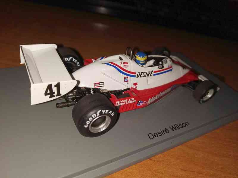 F1 Tyrrell 008 #41 Desiré Wilson 1979 ROC Spark S7280 1:43 - foto 5