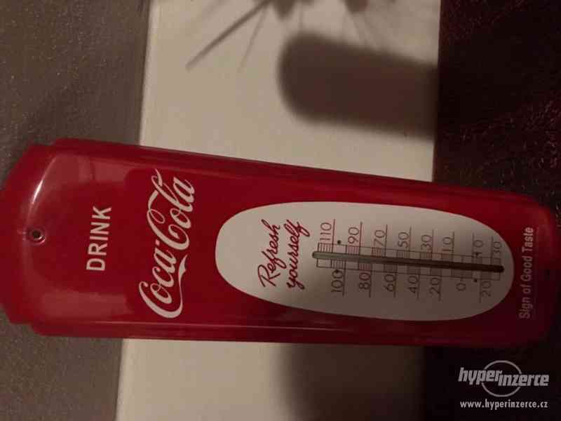 CocaCola nastenny teplomer °C a °F - foto 3
