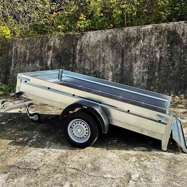 AKČNÍ CENA přívěsný vozík sklopný 2,53m x 1,30m, DPH - foto 3