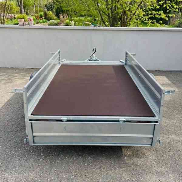 Nový přívěsný vozík sklopný 2,53m x 1,30m, DPH - foto 10