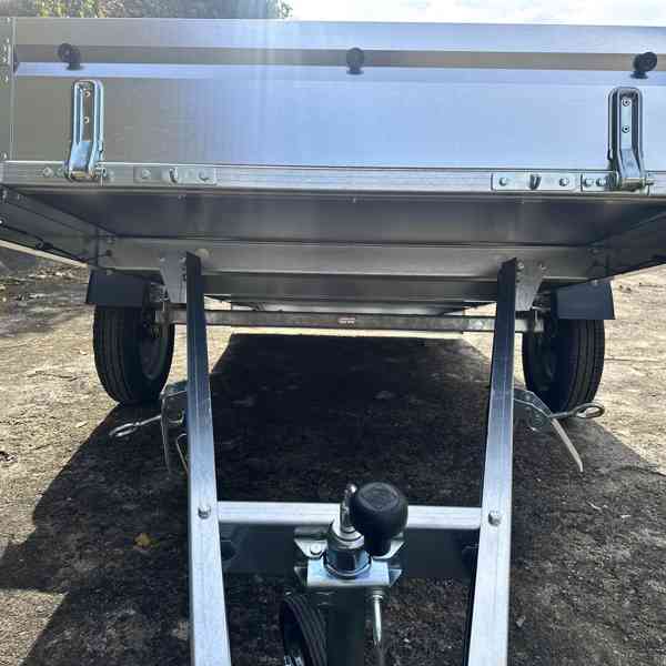 AKČNÍ CENA přívěsný vozík sklopný 2,53m x 1,30m, DPH - foto 11