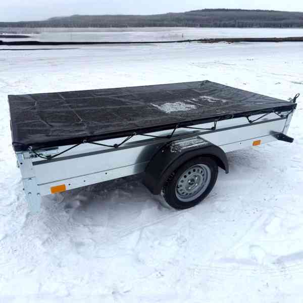 AKČNÍ CENA přívěsný vozík sklopný 2,53m x 1,30m, DPH - foto 6