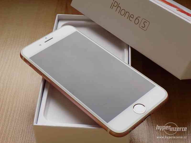 APPLE iPhone 6S 64GB Rose Gold - ZÁRUKA - TOP STAV !! - foto 4