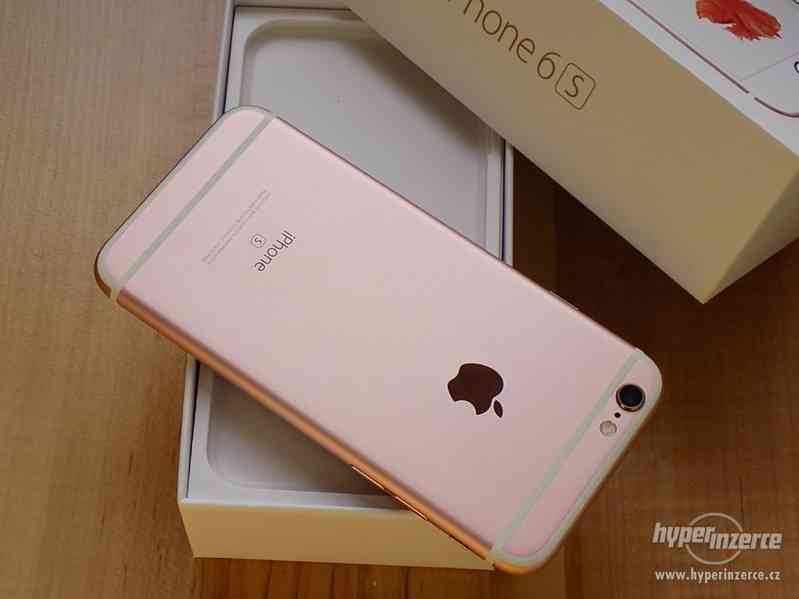 APPLE iPhone 6S 64GB Rose Gold - ZÁRUKA - TOP STAV !! - foto 7