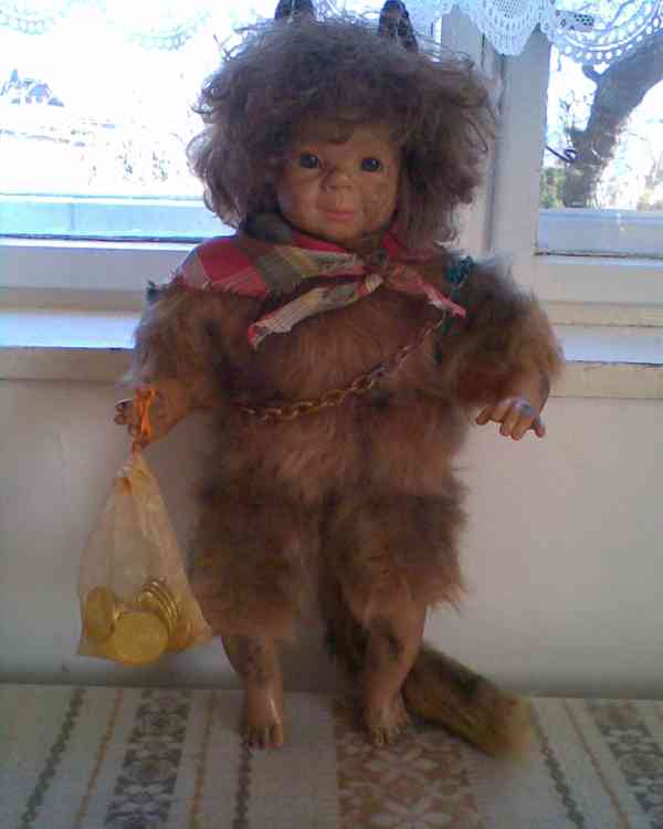 Šklebík čertík 50cm - foto 3