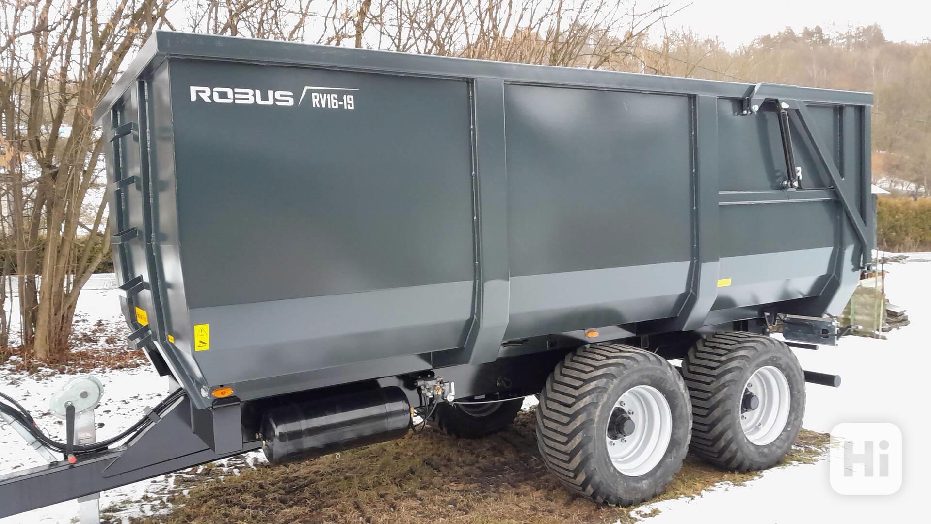 Traktorový návěs,přívěs,vlečka,vlek za traktor 16t - foto 1