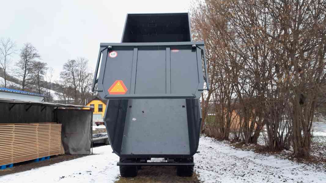 Traktorový návěs,přívěs,vlečka,vlek za traktor 16t - foto 6