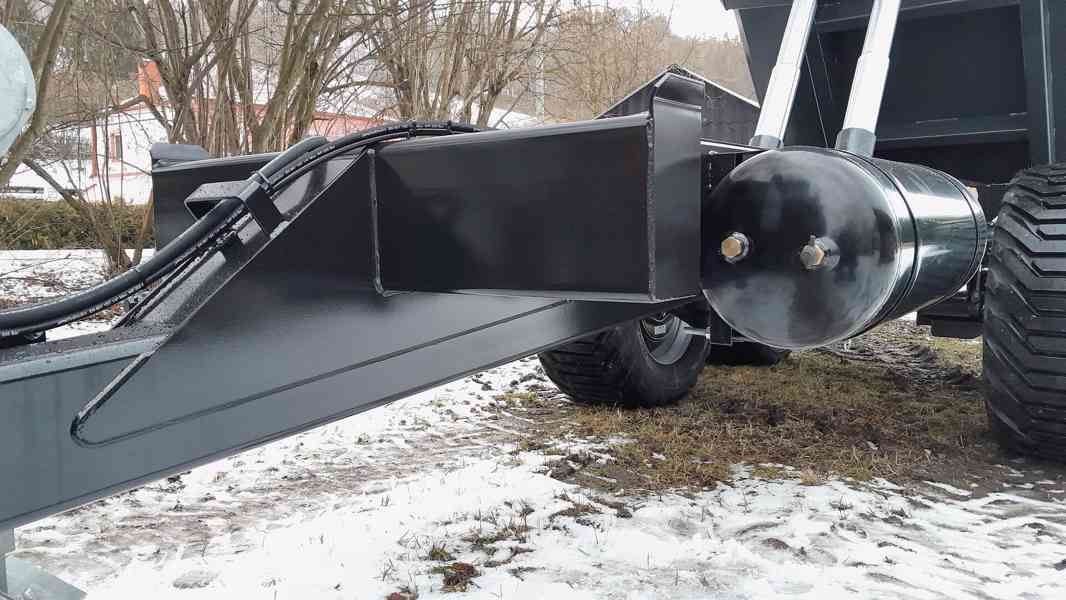 Traktorový návěs,přívěs,vlečka,vlek za traktor 16t - foto 10