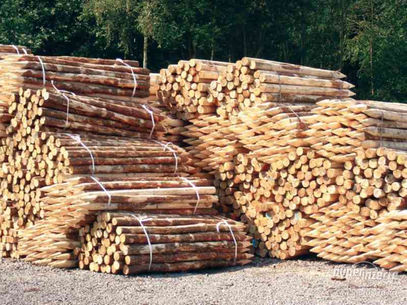 Stavební řezivo, palivové dřevo a dřevěné kůly - foto 3