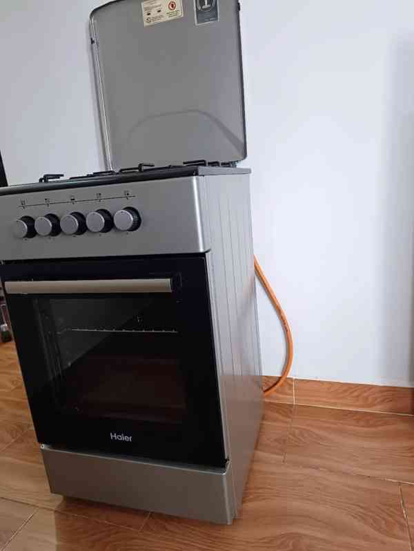 🔥 Haier Plynový Sporák se 4 Hořáky – Jako Nový! (Trouba Nep - foto 4
