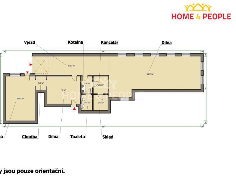 komerční prostor 173m, OV, Poděbrady-Tyršova - foto 3