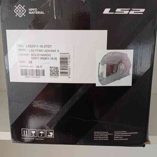 Silniční překlápěcí přilba LS2 ADVANT X SOLID - foto 11