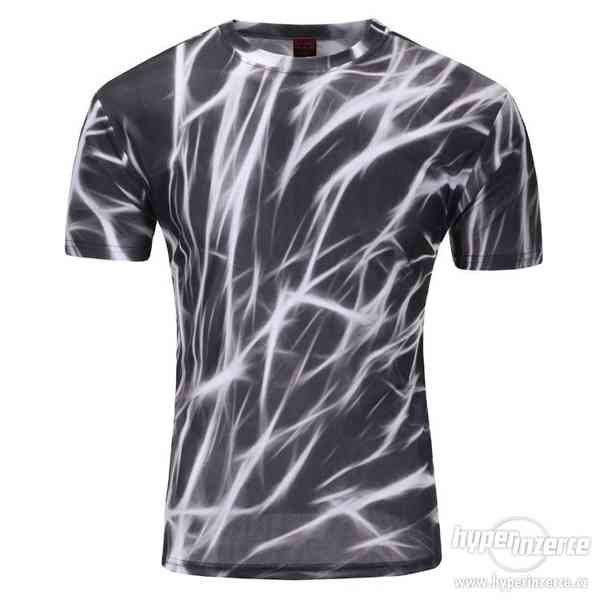 Atraktivní 3D tričko ŠMOUHY velikost XXL unisex - foto 1