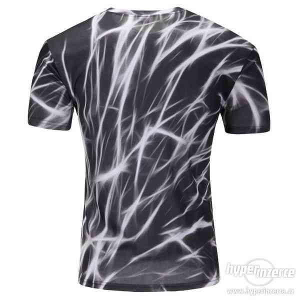 Atraktivní 3D tričko ŠMOUHY velikost XXL unisex - foto 2