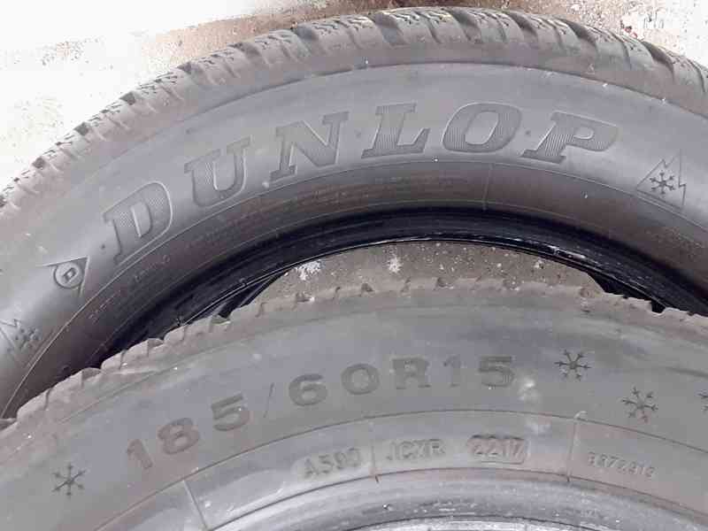 185/60 R15 84T Dunlop Winter Response 2 zimní pneu - foto 6