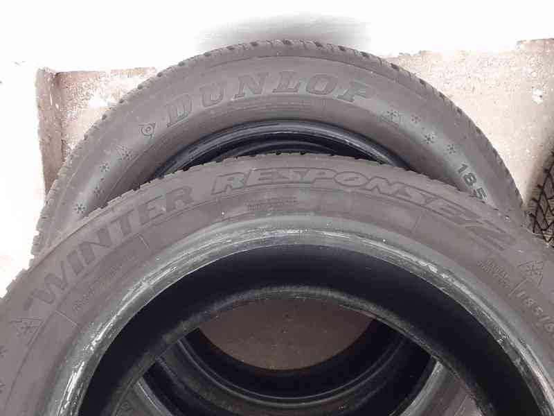 185/60 R15 84T Dunlop Winter Response 2 zimní pneu - foto 8