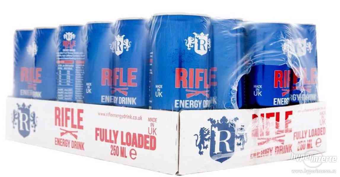 RIFLE ENERGY DRINK 250ml x 24 , origin UK - foto 2