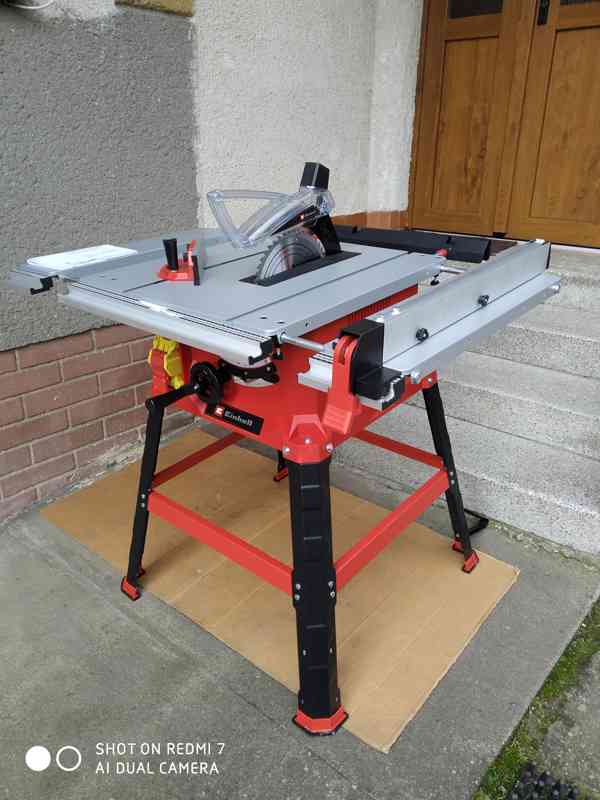 Prodám NEPOUZITOU stolní kotoučovou pilu Einhell TC - TS 222 - foto 2