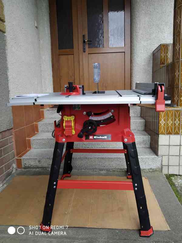 Prodám NEPOUZITOU stolní kotoučovou pilu Einhell TC - TS 222 - foto 9