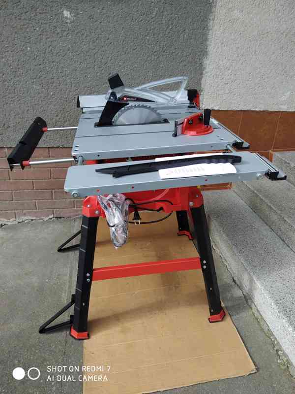 Prodám NEPOUZITOU stolní kotoučovou pilu Einhell TC - TS 222 - foto 5