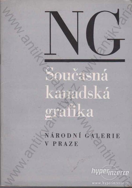 Současná kanadská grafika NG, Praha 1971 - foto 1