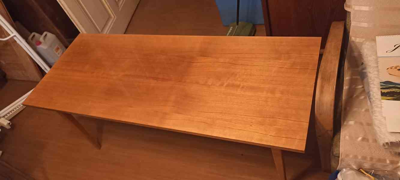 Jídelní stůl se židlemi + konferenční stolek - foto 4