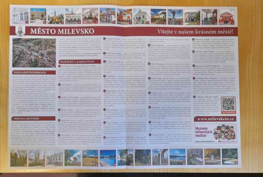 Letáky propagačního a turistického charakteru Milevský kraj - foto 11