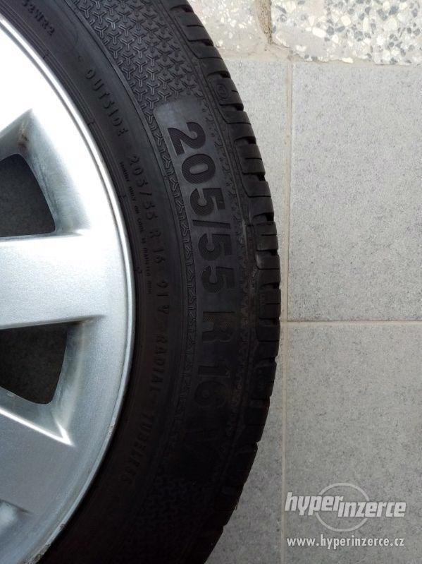 Originál alu kola Renault laguna 2, 205/55 /16 6.5jx16 ET 50 - foto 4