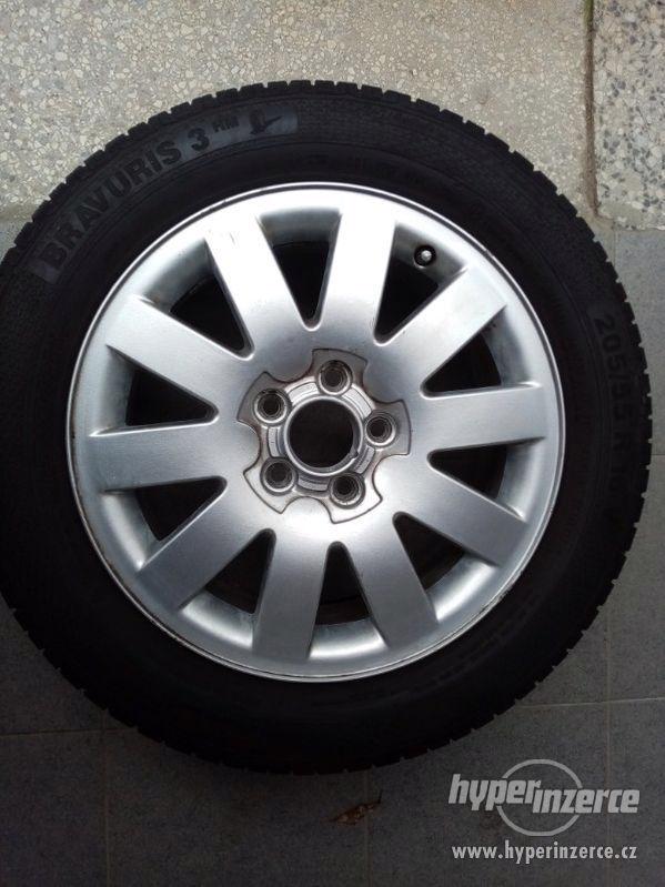 Originál alu kola Renault laguna 2, 205/55 /16 6.5jx16 ET 50 - foto 5