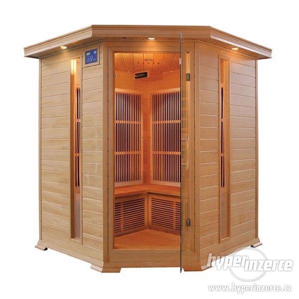 Rohová infra sauna s montáží - foto 2