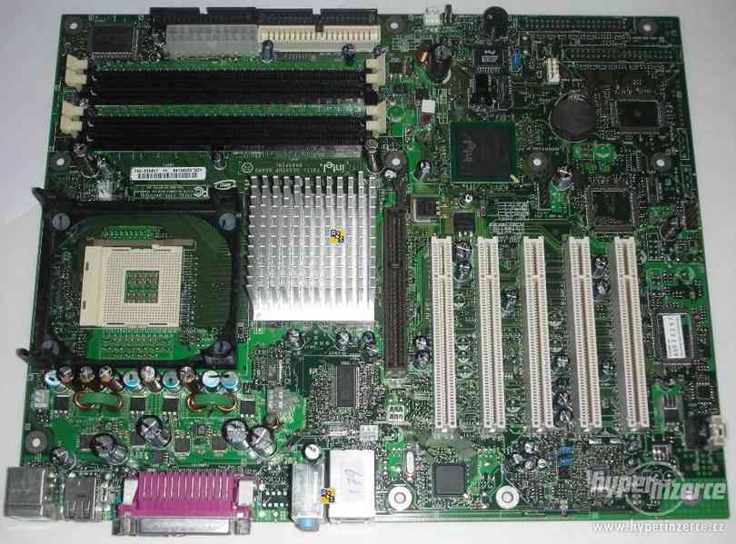 Značková deska Intel D865Perl,s.478 + CPU P4 2,8GHz - foto 1