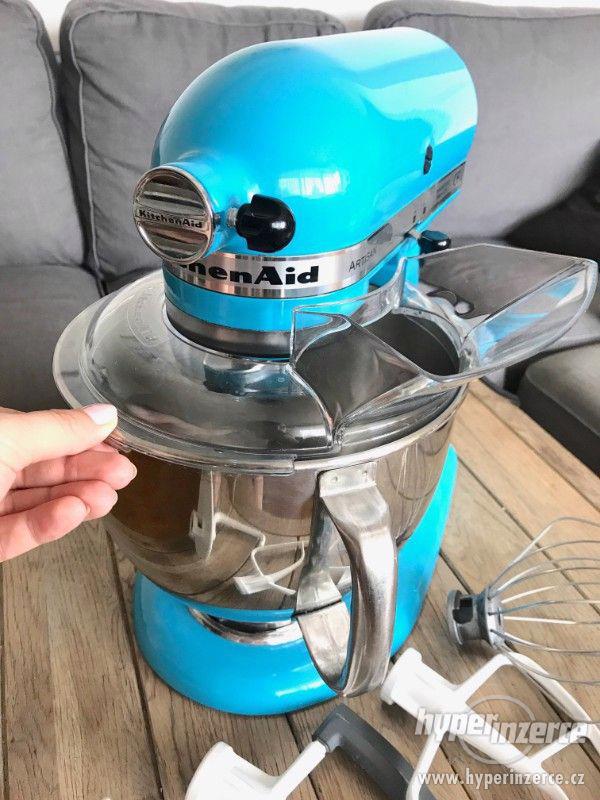 Luxusní Kuchyňský robot KitchenAid Artisan + výbava - foto 2