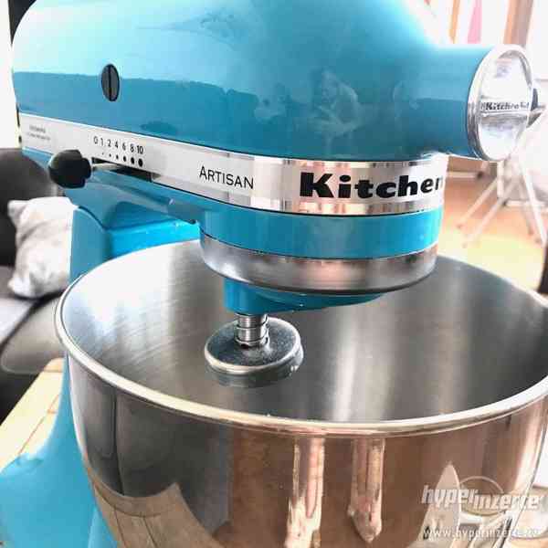 Luxusní Kuchyňský robot KitchenAid Artisan + výbava - foto 4