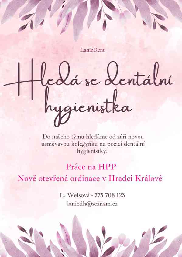 Nabídka práce - dentální hygienistka - foto 3