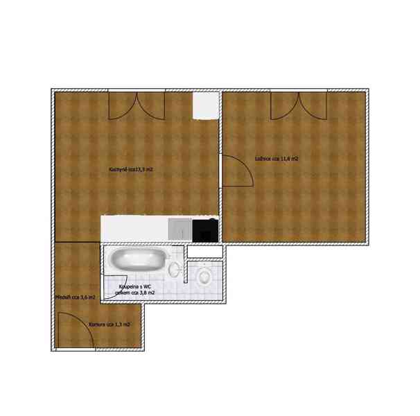 PRONÁJEM BYTU 1+1 V BRNĚ – KOHOUTOVICÍCH - foto 13