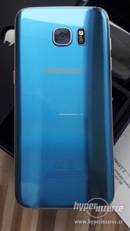 Samsung Galaxy S7 Edge Blue Coral, Dual sim, 32Gb, TOP stav. - foto 5