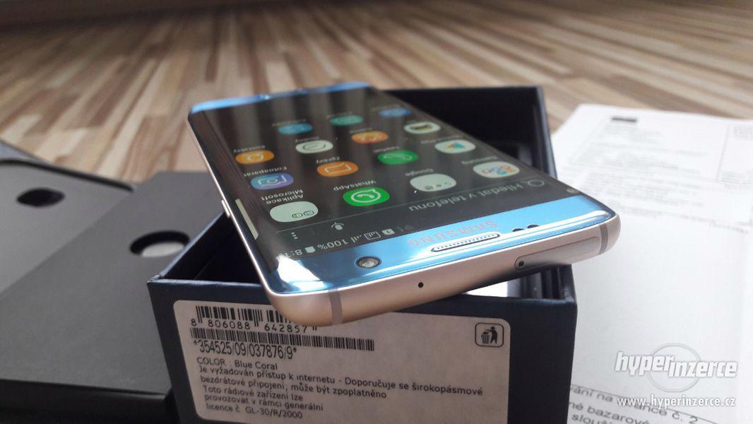 Samsung Galaxy S7 Edge Blue Coral, Dual sim, 32Gb, TOP stav. - foto 8