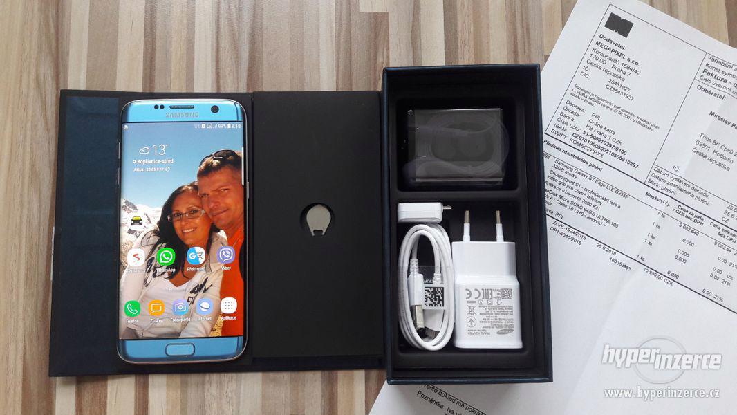 Samsung Galaxy S7 Edge Blue Coral, Dual sim, 32Gb, TOP stav. - foto 11